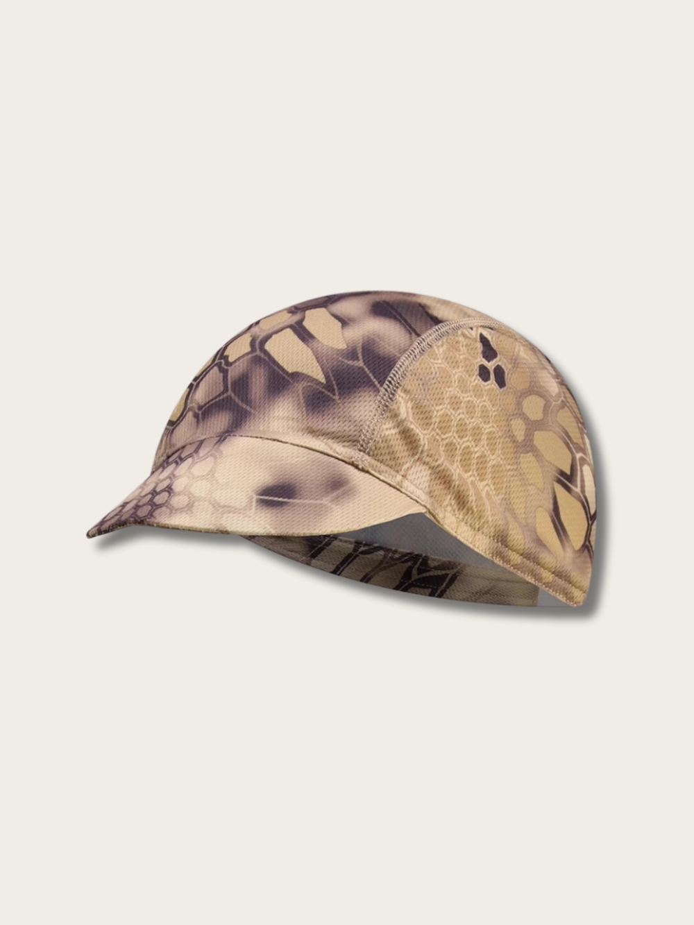 Elastic Fit 3D Printed Cycling Cap - Desert Camo
