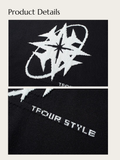 Stellar Navigator Knit Sweater - #ffffff:White