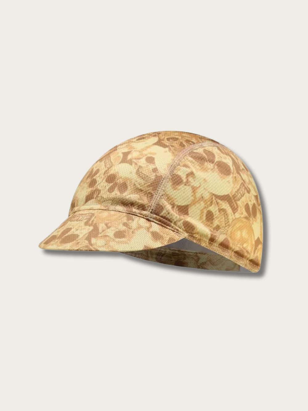 Elastic Fit 3D Printed Cycling Cap - Green Camo
