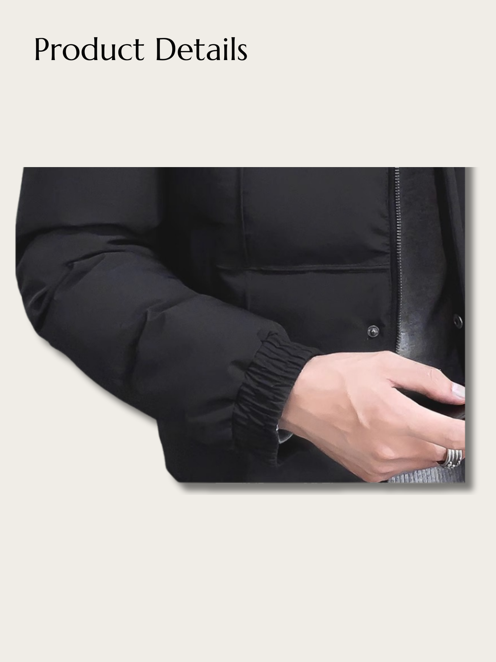 Nordic Shield Quilted Puffer Jacket - XL