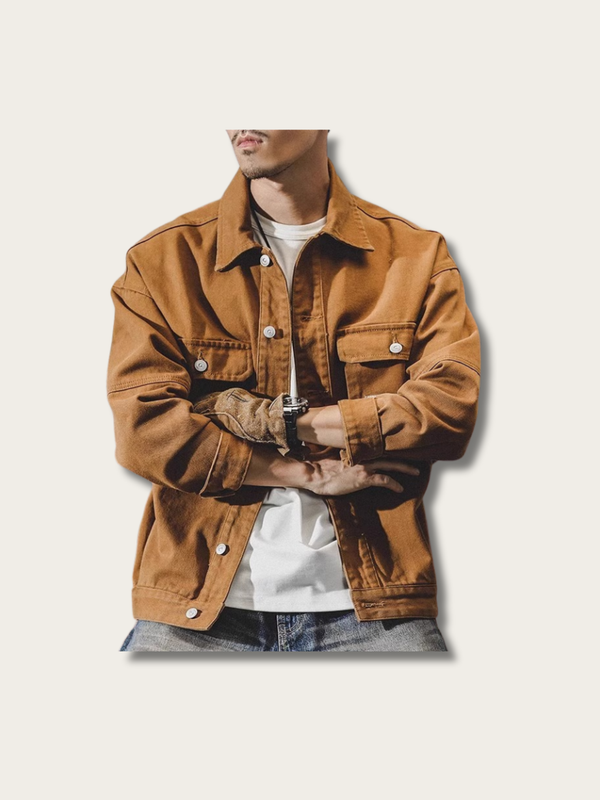 Urban Heritage Canvas Jacket - black:Black