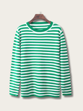 Striped Harmony Sweater - red:Red