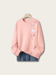 Sakura Rabbit Harmony Sweatshirt - #ffffff:White