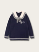 Regal Sailor Knit Sweater - #fffdd0:Cream