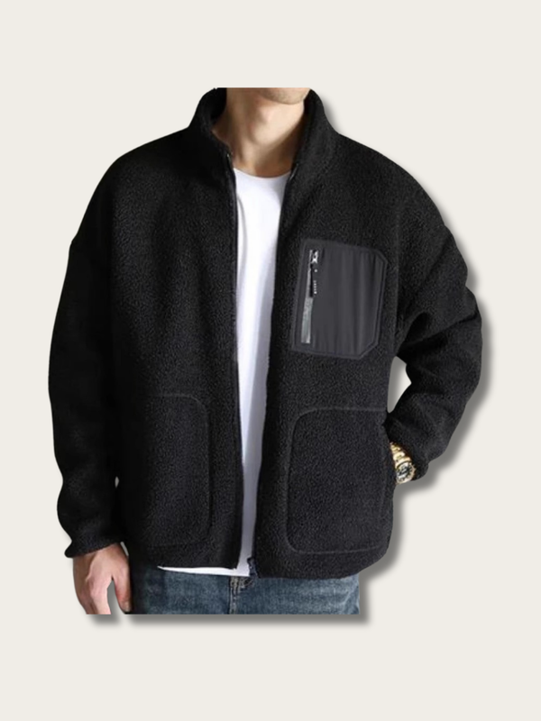 Arctic Comfort Wool Jacket - black:Black
