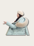 Elegance Frost Long Puffer Coat - XL