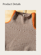 Modern Heritage Herringbone Sweater - #f5f5dc:Beige