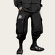 Person wearing black tactical pants