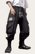 Person wearing black pants