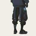 Person wearing black pants