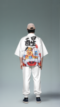 Lion Dance-Inspired Kimono Shirt – Bold and Colorful Design for Anime & Streetwear Fans