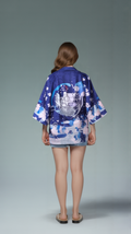 Fortune Blossom Maneki-neko Kimono
