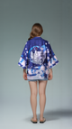 Fortune Blossom Maneki-neko Kimono