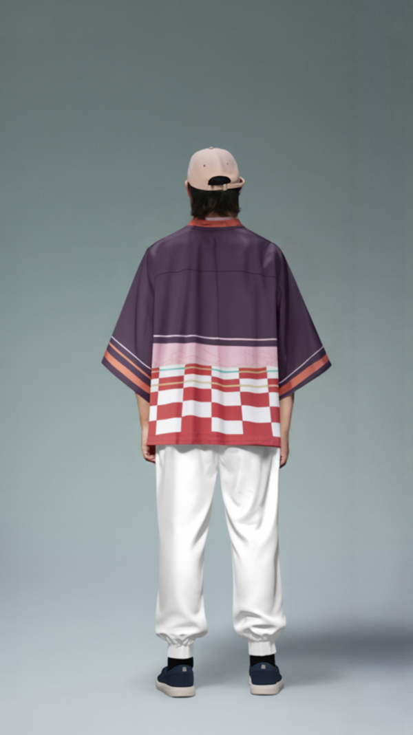 Daisho “Pink Bloom” Nezuko-Inspired Haori Kimono Jacket