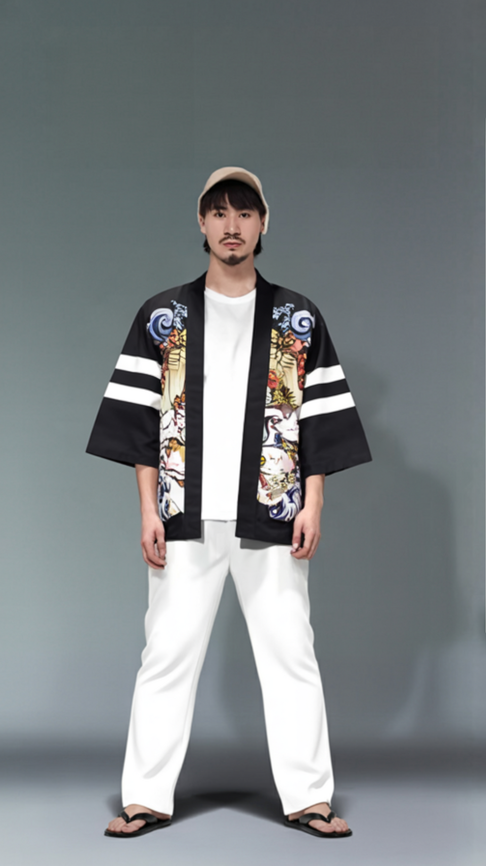 Fortune Wave Kimono Cardigan