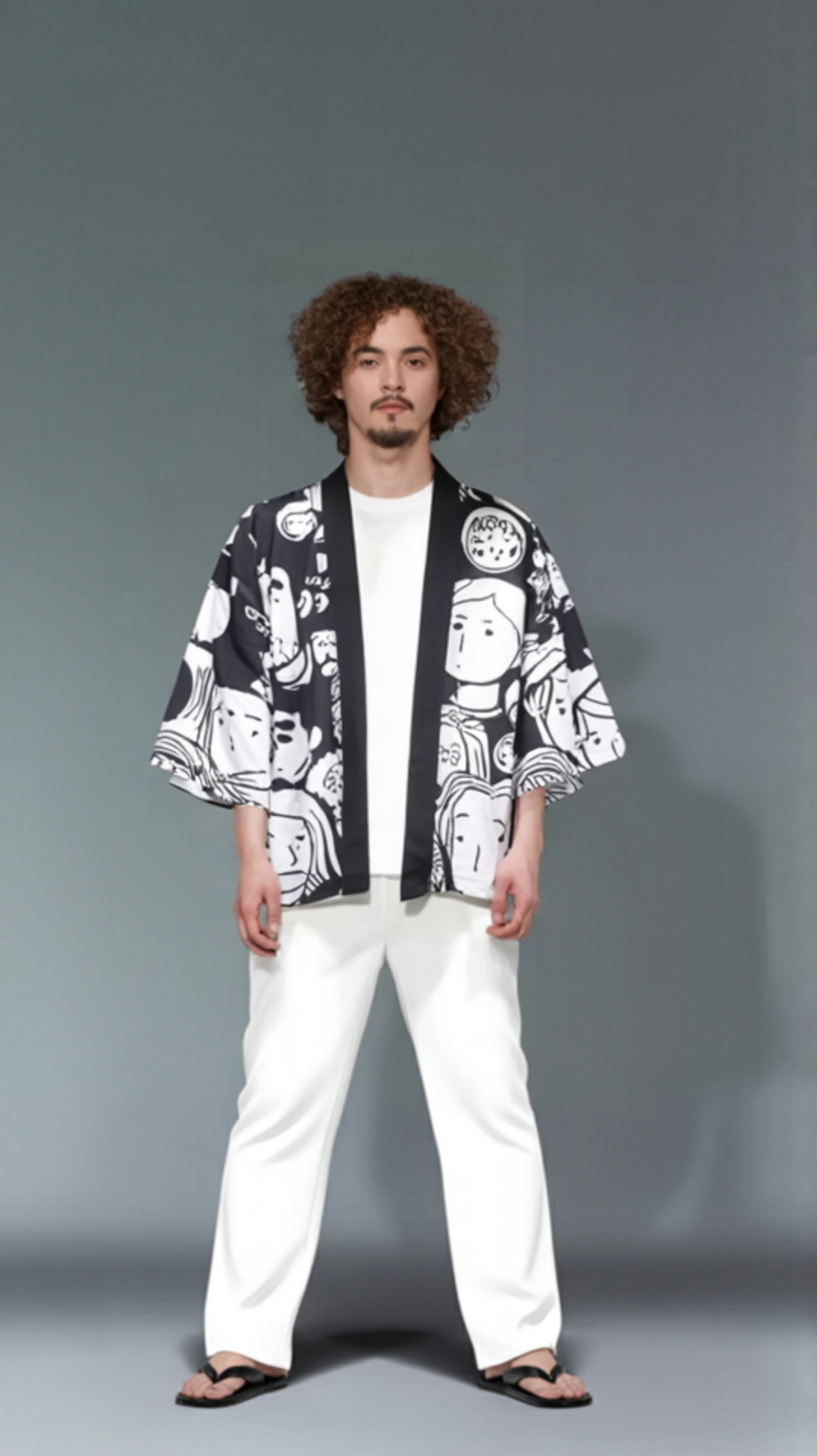 Where's Waldo Kimono Cardigan