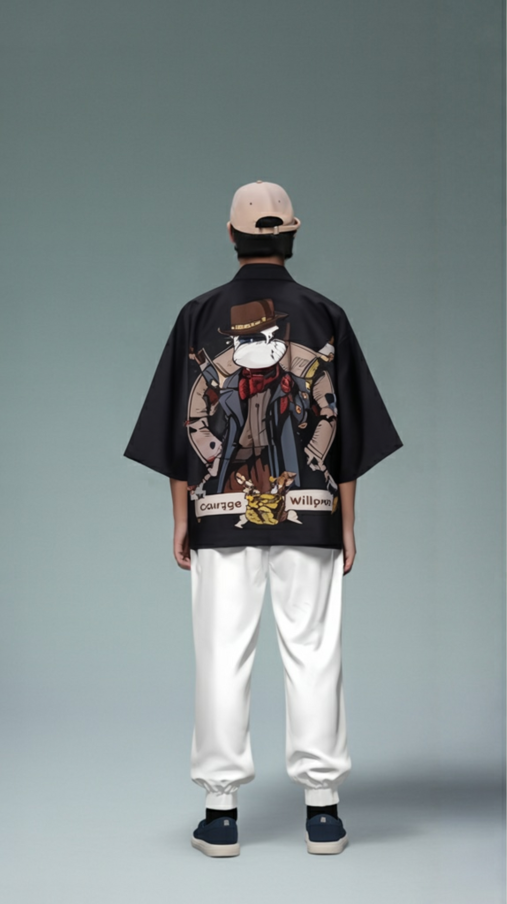 Steampunk Explorer Kimono Cardigan
