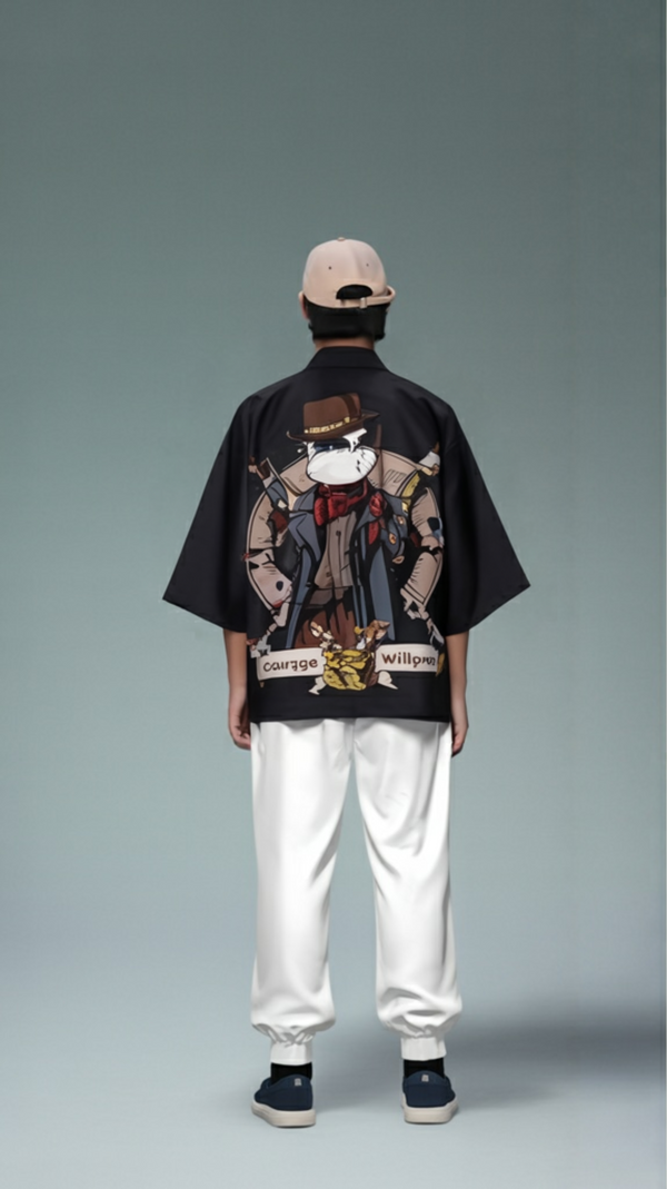 Steampunk Explorer Kimono Cardigan