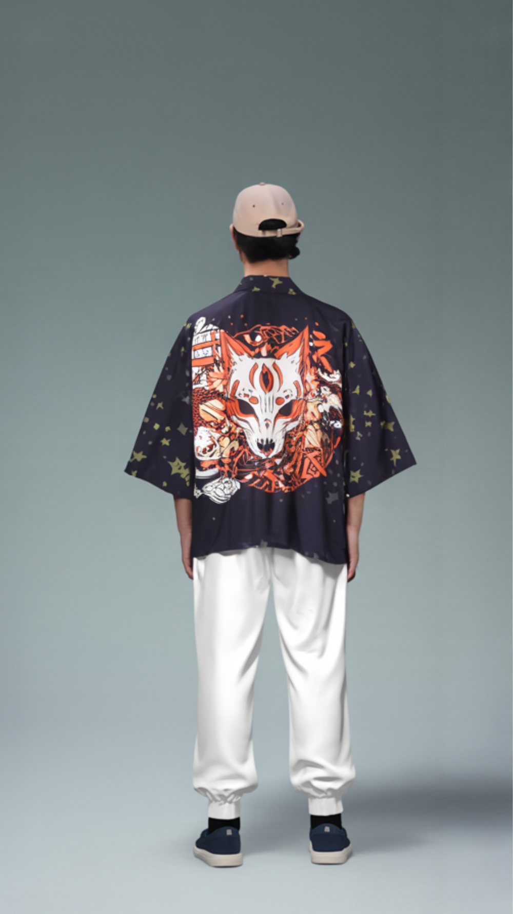 Kitsune Nightfall Kimono Cardigan