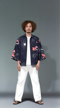 Koi & Fireworks Night-Sky Kimono Cardigan – Unisex