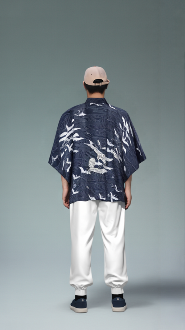 Crane's Serenade Kimono Cardigan