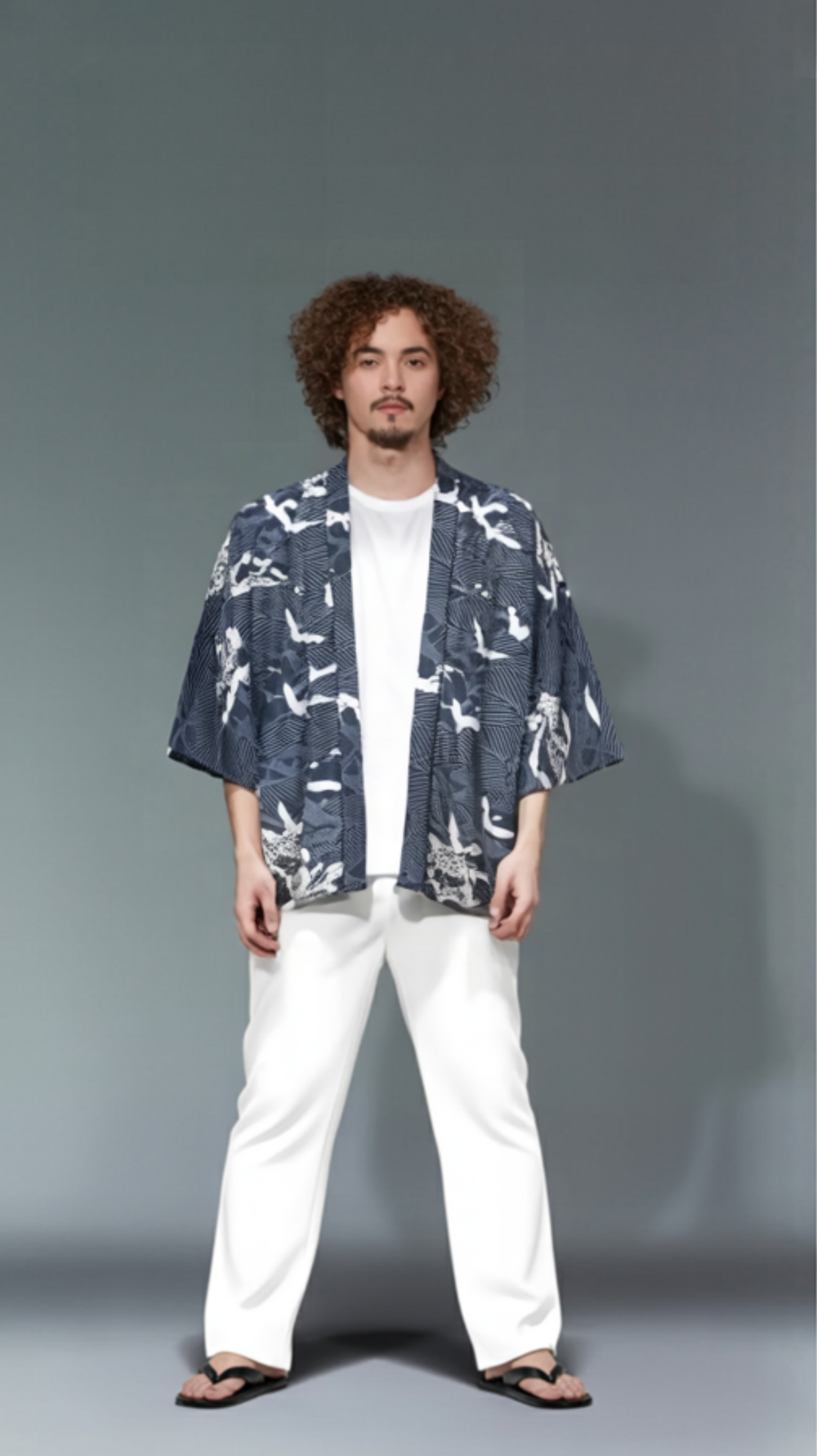 Crane's Serenade Kimono Cardigan