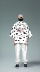 Colorful World Dalmatian Pattern Kimono Jacket