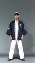 Japanese-Inspired Kimono with Symbolic Crane