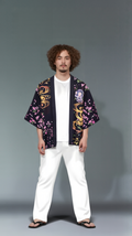 Kitsune Blossom Enchantment Kimono Cardigan