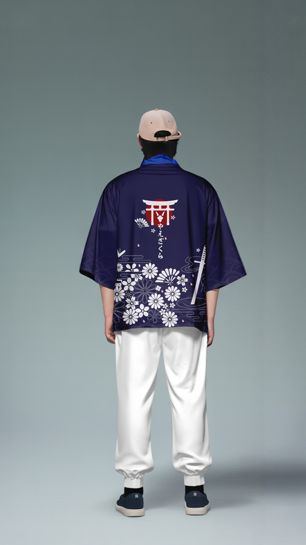 Sakura Guardian Kimono Cardigan