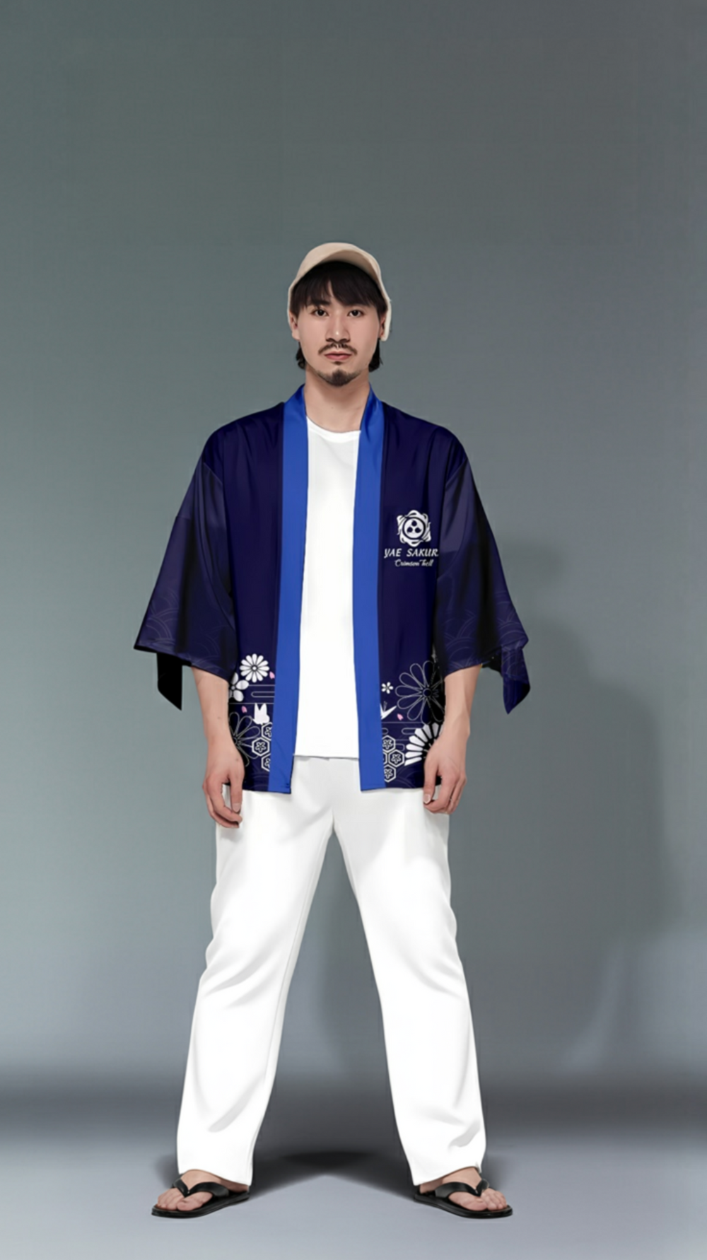 Sakura Guardian Kimono Cardigan