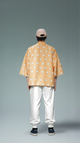 Sunburst Demon Slayer Kimono Cardigan
