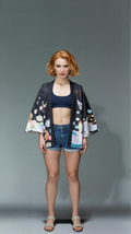 Harmony Crane Kimono