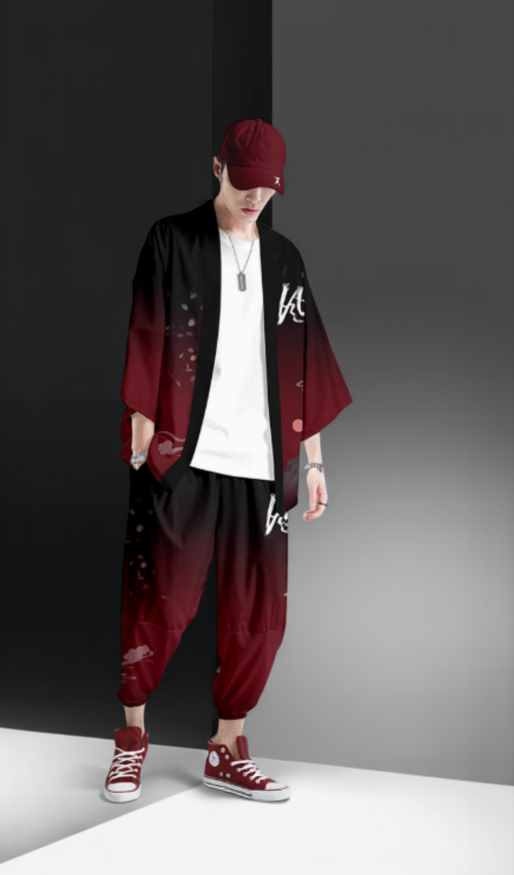 Geisha Warrior Japanese Kimono Cardigan