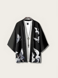 Majestic Crane Haori Kimono Jacket