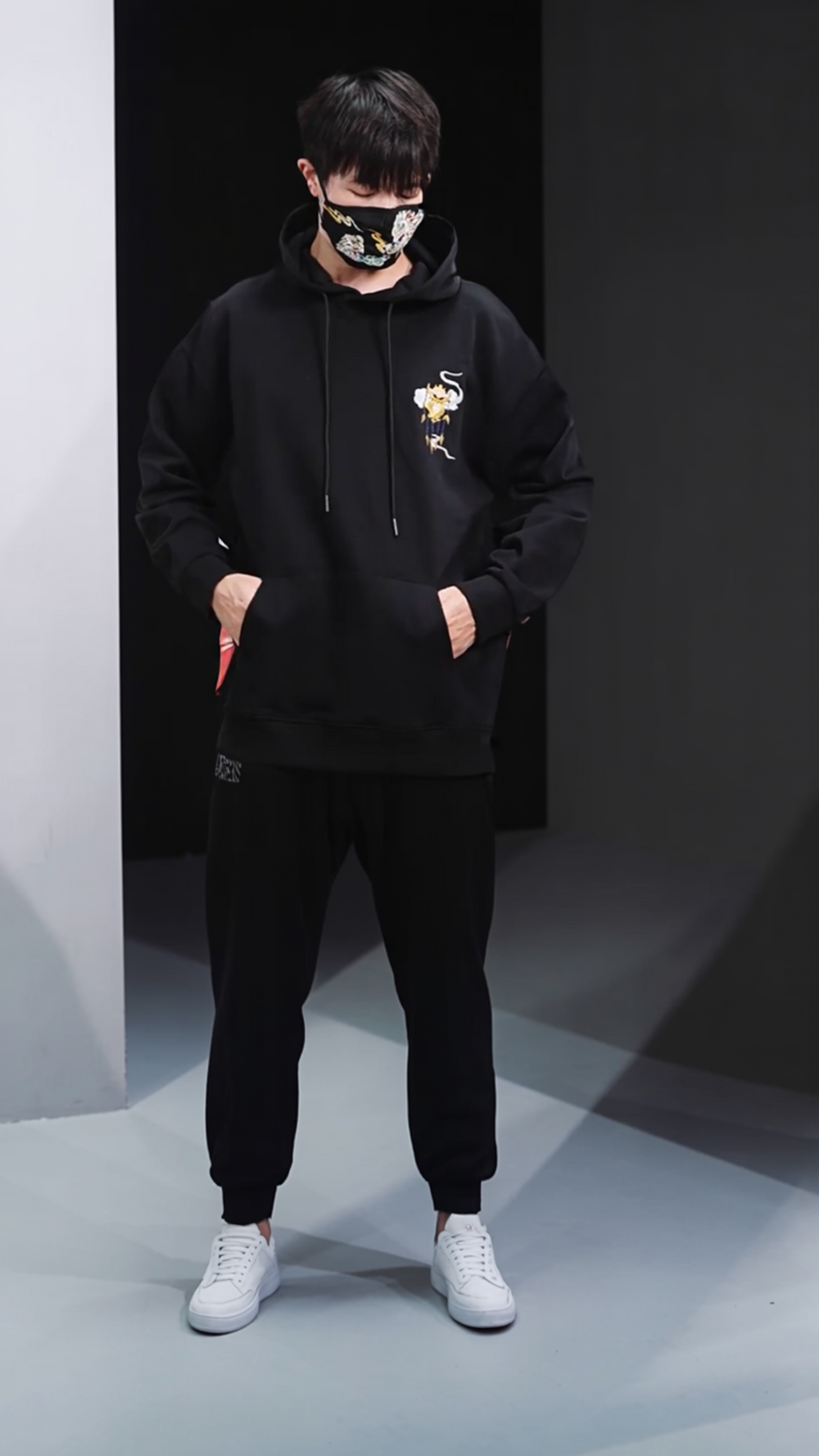 Embroidered Mythical Empress Japanese Hoodie