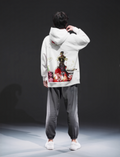 Embroidered Mythical Empress Japanese Hoodie