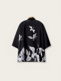 Majestic Crane Haori Kimono Jacket