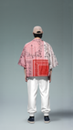 Patchwork Bandana Kimono Cardigan – Pink & Multicolor