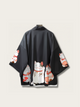 Lucky Cat Japanese Kimono Jacket
