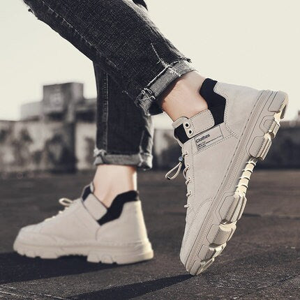 Plain Casual Retro Japanese Streetwear Shoes - 39 EU