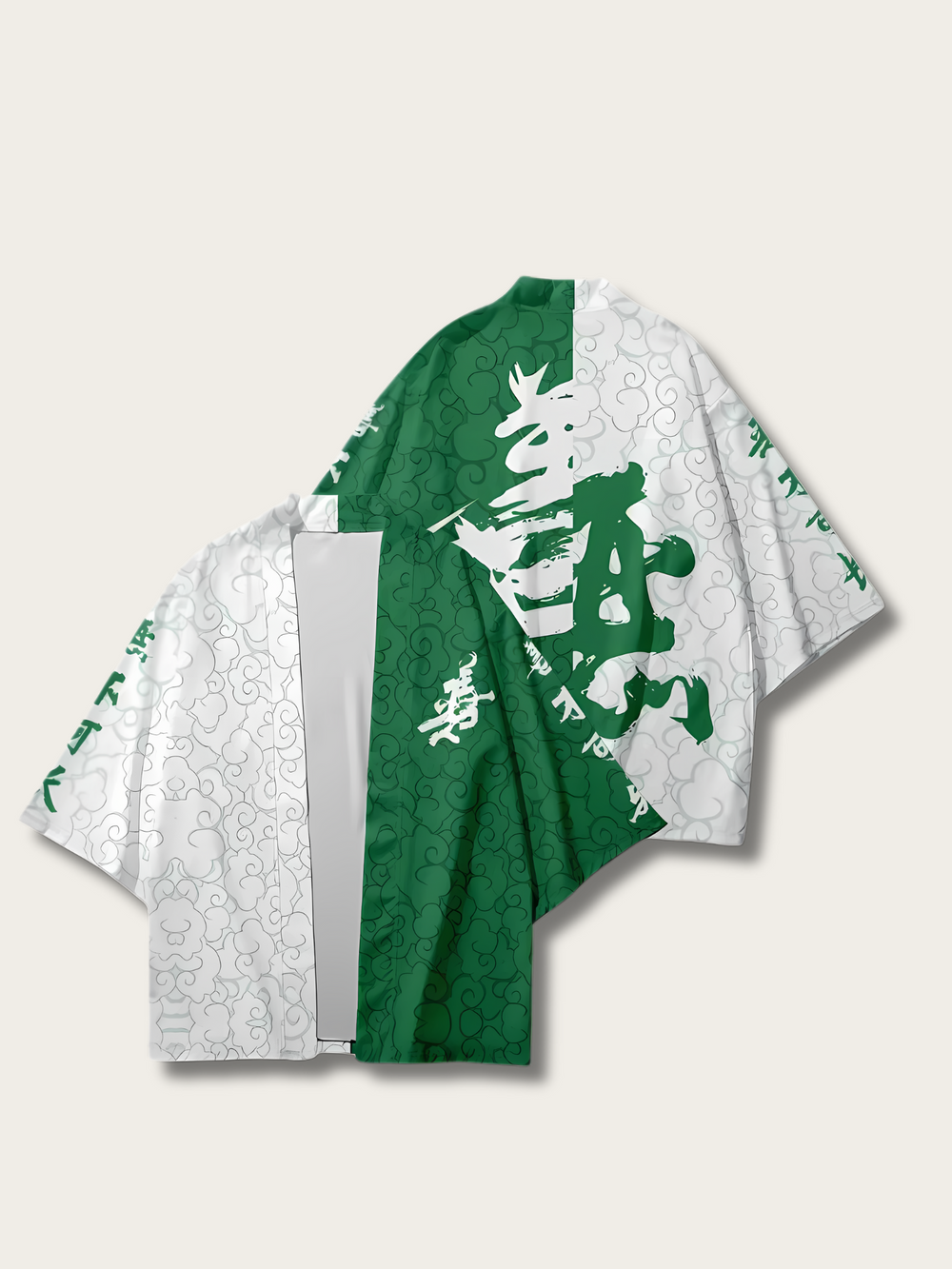 Kanji Cloud Harmony Kimono Collection - M