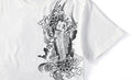 Embroidered Koi Japanese Streetwear T Shirt - 2XL