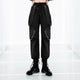 High Waist Streetwear Cargo Japanese Pants - XL