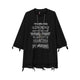 Casual Statement Printed Japanese T Shirt - Small
