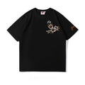 Anime Geisha Printed Japanese T Shirt - Large