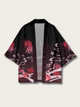 Skull Blossom Kimono Cardigan - S