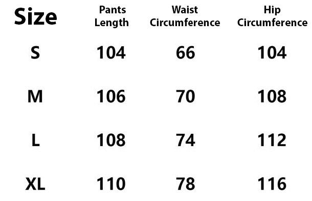 Retro Streetwear High Waist Japanese Pants - Large