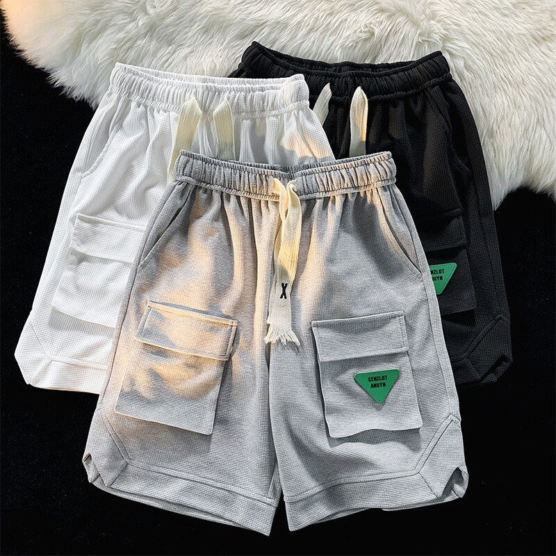 Techwear Multi Pocket Japanese Shorts - Medium