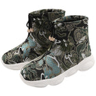 Embroidered Retro Japanese Shoes - 38 EU